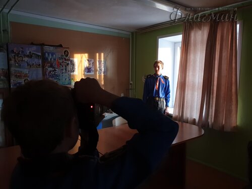 Занятия в отряде